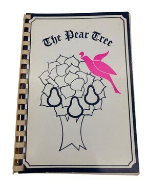 The Pear Tree Junior League Knoxville TN Holiday Entertaining Cookbook 1977 Book